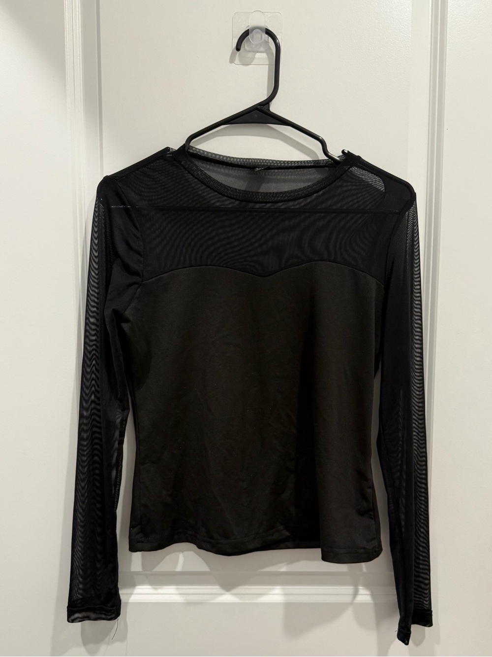 Mesh Longsleeve- SHEIN